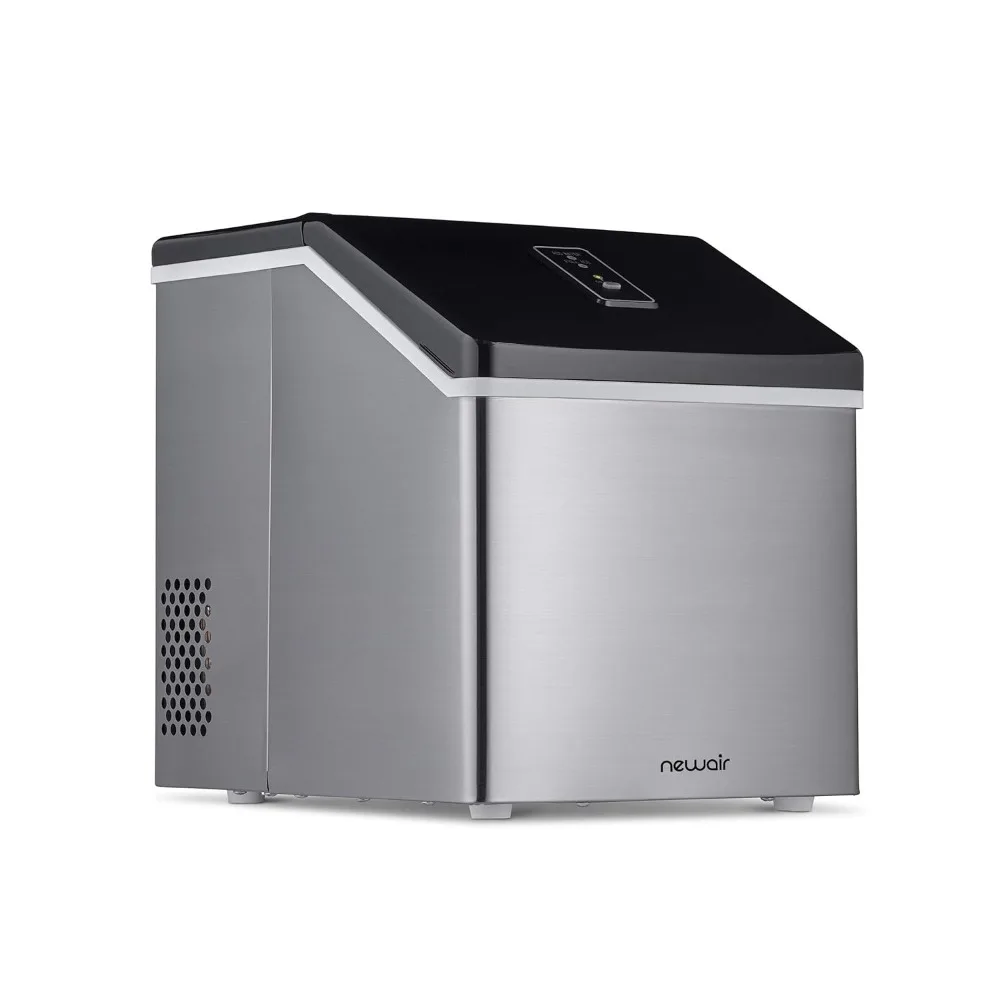 Newair Silver Countertop Ice Maker Machine, Compact Automatic Ice Maker, Cubes Ready in Under 15 Minutes,Portable Ice Cube Maker
Newair Silver Countertop Ice Maker Machine, Compact Automatic Ice Maker, Cubes Ready in Under 15 Minutes,Portable Ice Cube Maker