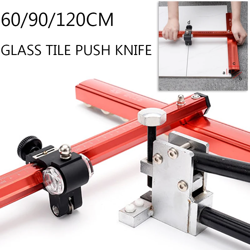 60/90/120CM Glass Tile Push Knife Ceramic Tile Opener Vitrified Brick Rock Cutter Slab Cutting Machine Cut Tools With Pliers
60/90/120CM Glass Tile Push Knife Ceramic Tile Opener Vitrified Brick Rock Cutter Slab Cutting Machine Cut Tools With Pliers