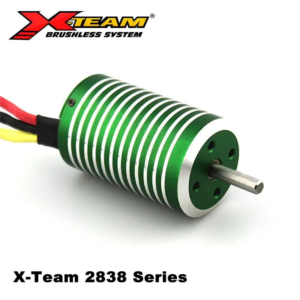 X-TEAM 2838 Series 5700KV 5200KV 4900KV 4300KV 3800KV 3400KV Brushless Motor for 1/14 Monster ,Buggy
X-TEAM 2838 Series 5700KV 5200KV 4900KV 4300KV 3800KV 3400KV Brushless Motor for 1/14 Monster ,Buggy