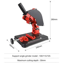Rifertools 6103A Multi-purpose Mill Stand Angle Grinder Stand Bracket Cutter Support Metal Cutting Machine Power Tools Accessori
Rifertools 6103A Multi-purpose Mill Stand Angle Grinder Stand Bracket Cutter Support Metal Cutting Machine Power Tools Accessori