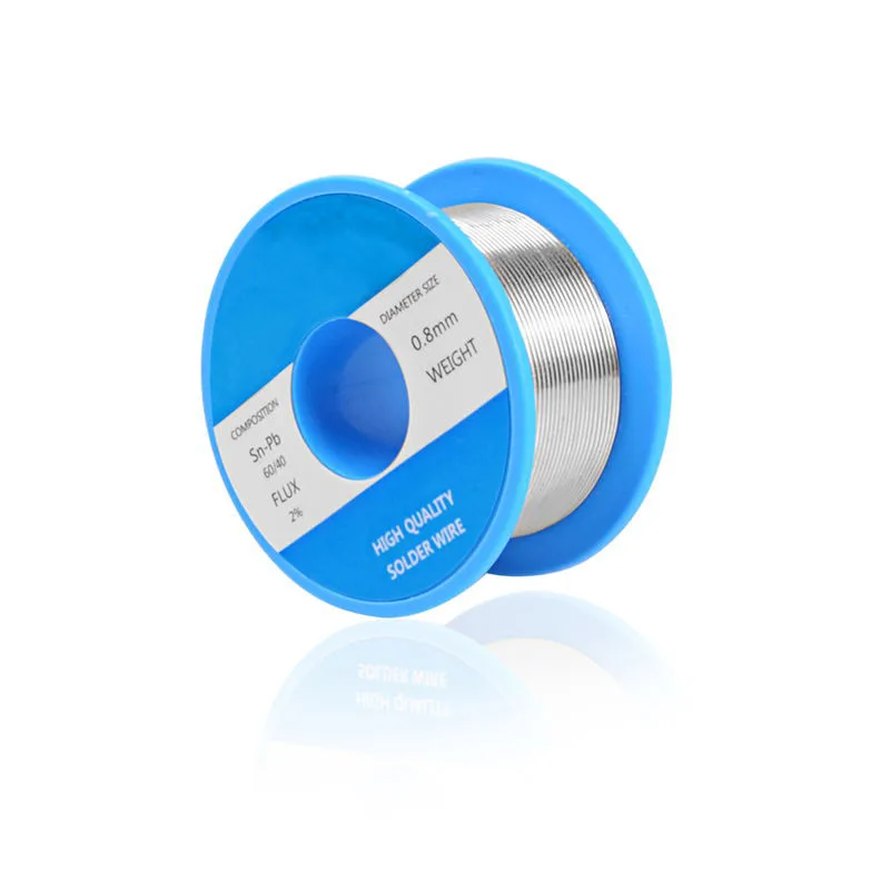 60/40 High Purity Low Melting Point Solder Wire 50G 0.8mm Multiple Specifications Available Welding Wires Soldering Supplies
60/40 High Purity Low Melting Point Solder Wire 50G 0.8mm Multiple Specifications Available Welding Wires Soldering Supplies