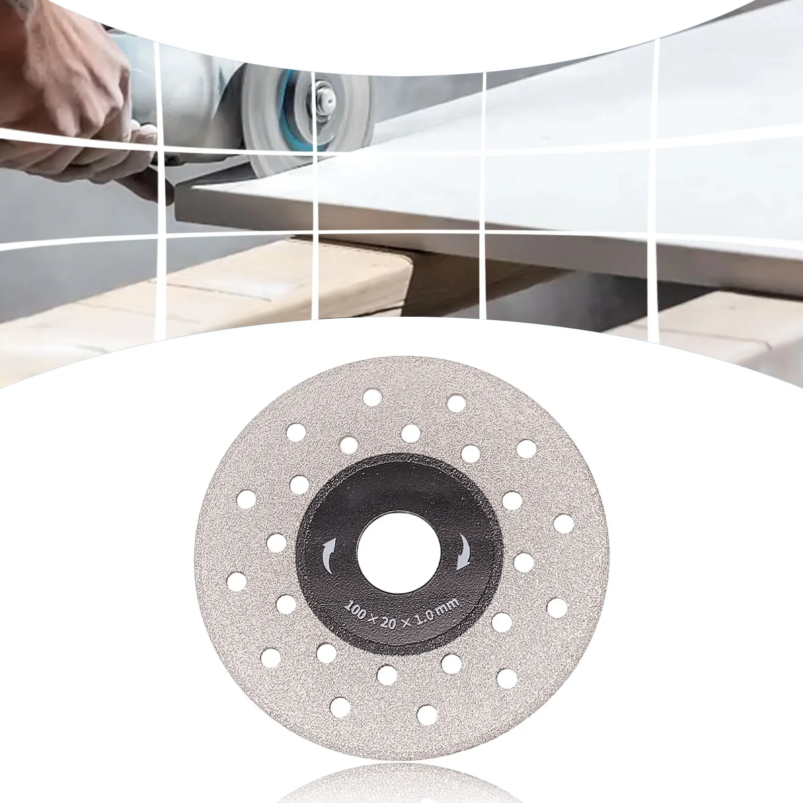 100mm Rock Slab Cutting Disc Saw Blade Grinding Disc Polishing Angle Grinder Chamfering Edge Trimming Saw Blades Tool Accessorie
100mm Rock Slab Cutting Disc Saw Blade Grinding Disc Polishing Angle Grinder Chamfering Edge Trimming Saw Blades Tool Accessorie