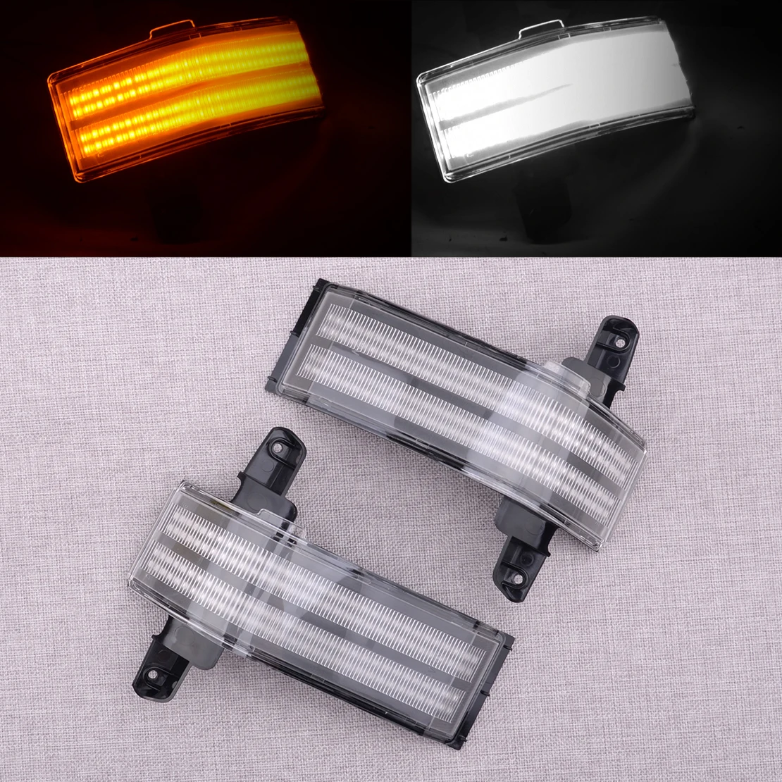 1 пара 12 В 23444106 Янтарный и белый последовательный прозрачный объектив Светодиодный Боковой зеркальный фонасветильник для Chevrolet Silverado GMC Sierra
1 пара 12 В 23444106 Янтарный и белый последовательный прозрачный объектив Светодиодный Боковой зеркальный фонасветильник для Chevrolet Silverado GMC Sierra