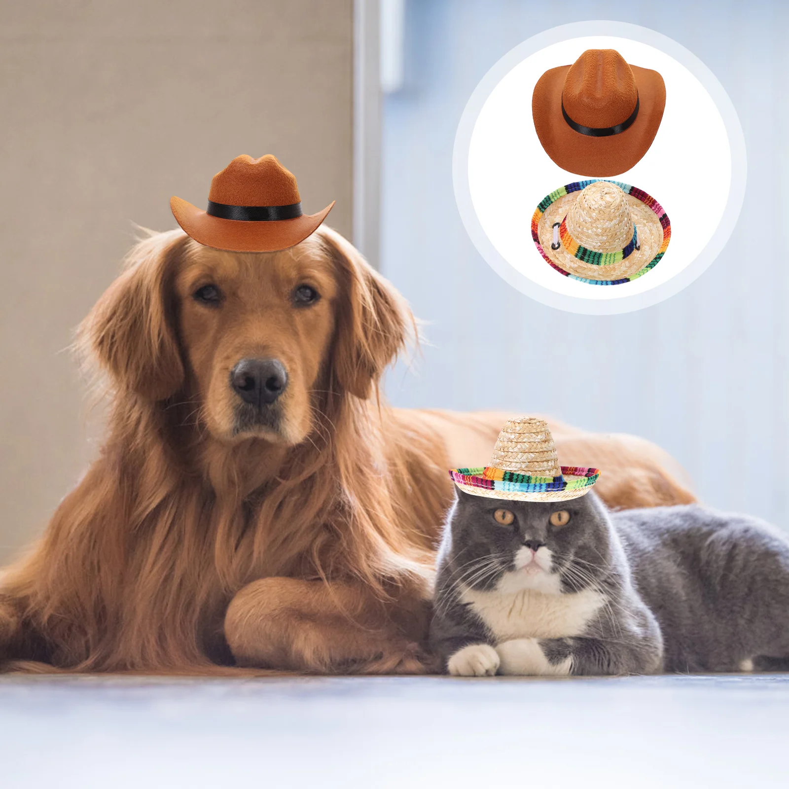 2Pcs Hats- Decorative Cat Hats Cat Hat Hats, with Adjustable Strap, Cat Hat Cat Costume for Daily Wearing and Birthday Holiday
2Pcs Hats- Decorative Cat Hats Cat Hat Hats, with Adjustable Strap, Cat Hat Cat Costume for Daily Wearing and Birthday Holiday