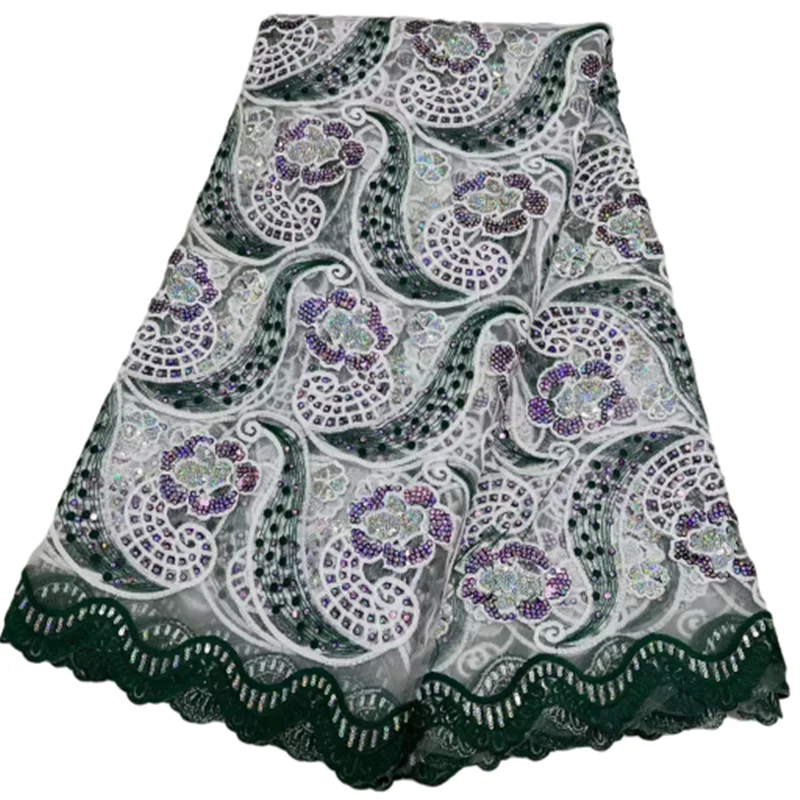 2022 green flowers African lace fabric beaded french lace fabric dubai appliques tulle lace wedding/party dress lace
2022 green flowers African lace fabric beaded french lace fabric dubai appliques tulle lace wedding/party dress lace
