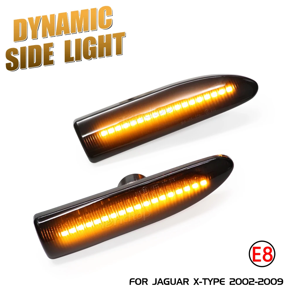 2x Side Rearview Marker Flashing LED Turn Signal Light Sequential Blinker Lamp For Jaguar X-Type 2002 2003 2004 2005 2006-2009
2x Side Rearview Marker Flashing LED Turn Signal Light Sequential Blinker Lamp For Jaguar X-Type 2002 2003 2004 2005 2006-2009