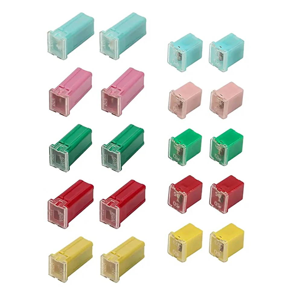 Plastic Box Fuse Car Fuse 20Pc Combination Kit DC12-32V Insert Type Low Voltage Small Square Newer Cars Trucks
Plastic Box Fuse Car Fuse 20Pc Combination Kit DC12-32V Insert Type Low Voltage Small Square Newer Cars Trucks