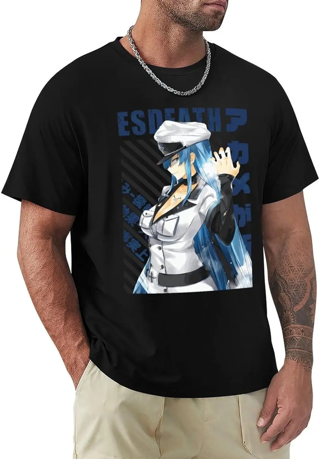Anime Akame Ga Kill Esdeath T-Shirt for Men Women Casual Comfortable Manga Crewneck Fashion Tees
Anime Akame Ga Kill Esdeath T-Shirt for Men Women Casual Comfortable Manga Crewneck Fashion Tees