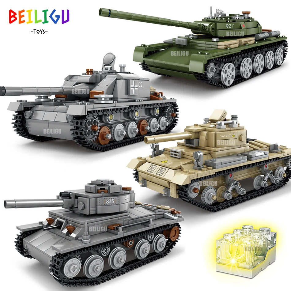 Военный автомобиль боевой танк T38 T44 модель строительные блоки Вторая мировая война грузовик оружие армейский солдат фигурки Кирпичи игрушки для детей подарок мальчику
Военный автомобиль боевой танк T38 T44 модель строительные блоки Вторая мировая война грузовик оружие армейский солдат фигурки Кирпичи игрушки для детей подарок мальчику