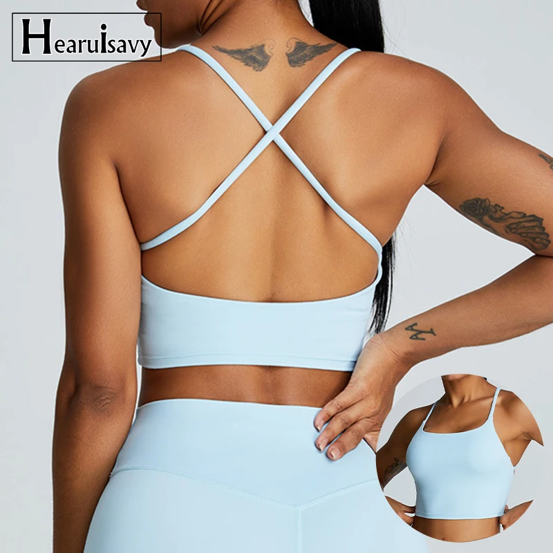 Hearuisavy Back Cross Sports Bra Gym Clothing Women Running Yoga Bra Stretch Women Workout Underwear Fitness Sportswear Female
Hearuisavy Back Cross Sports Bra Gym Clothing Women Running Yoga Bra Stretch Women Workout Underwear Fitness Sportswear Female