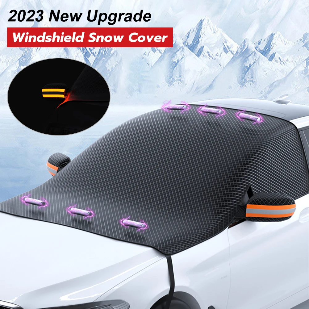 Car Windshield Cover Auto Front Window Screen Sun Cover Magnetic Mount Dust Protector Anti Snow Cover Auto Exterior Accessories
Car Windshield Cover Auto Front Window Screen Sun Cover Magnetic Mount Dust Protector Anti Snow Cover Auto Exterior Accessories