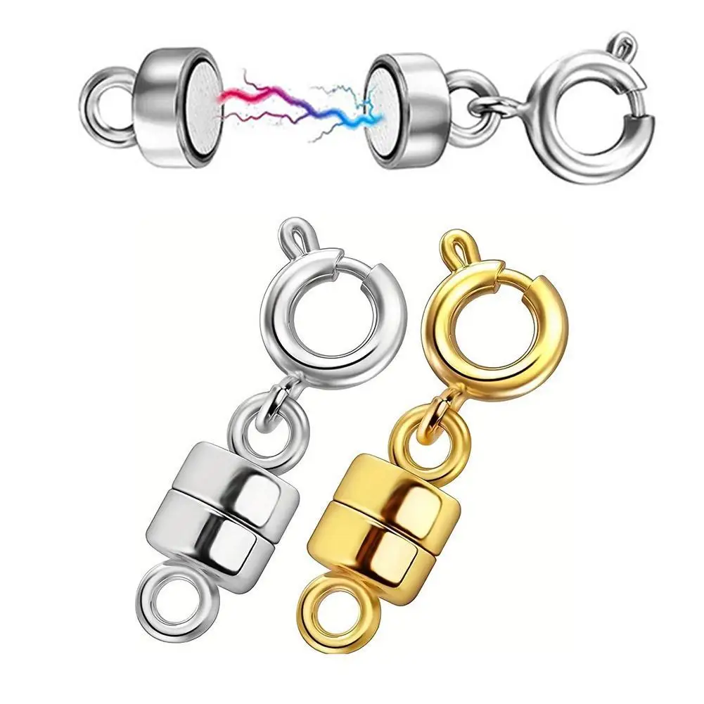 

Magnetic Clasps for Jewelry Making DIY Bracelet Necklace Magnet Clasp Connector Buckle Fasteners Jewelry Accessories