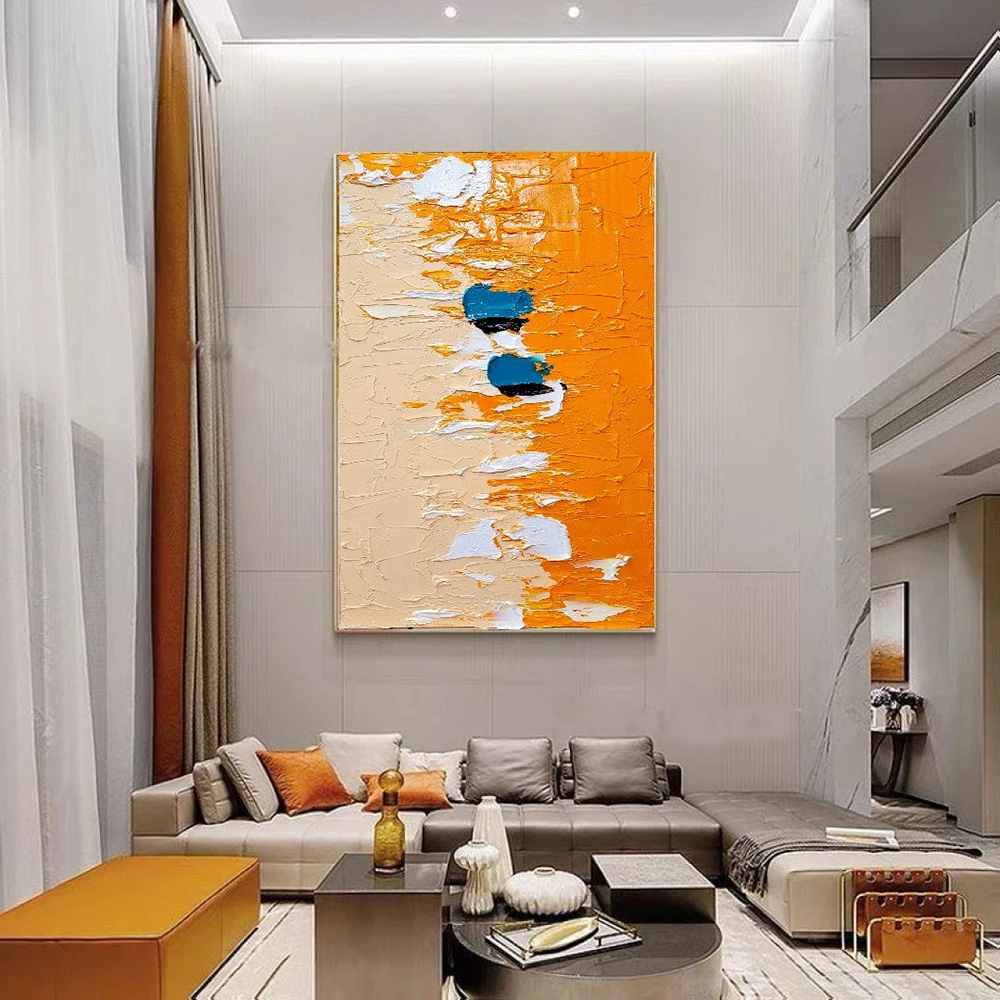 Handmade Oil Painting Large Wall Art Abstract Oil Painting on Canvas Thick Strokes Optimistic Painting Living Room Decorative
Handmade Oil Painting Large Wall Art Abstract Oil Painting on Canvas Thick Strokes Optimistic Painting Living Room Decorative