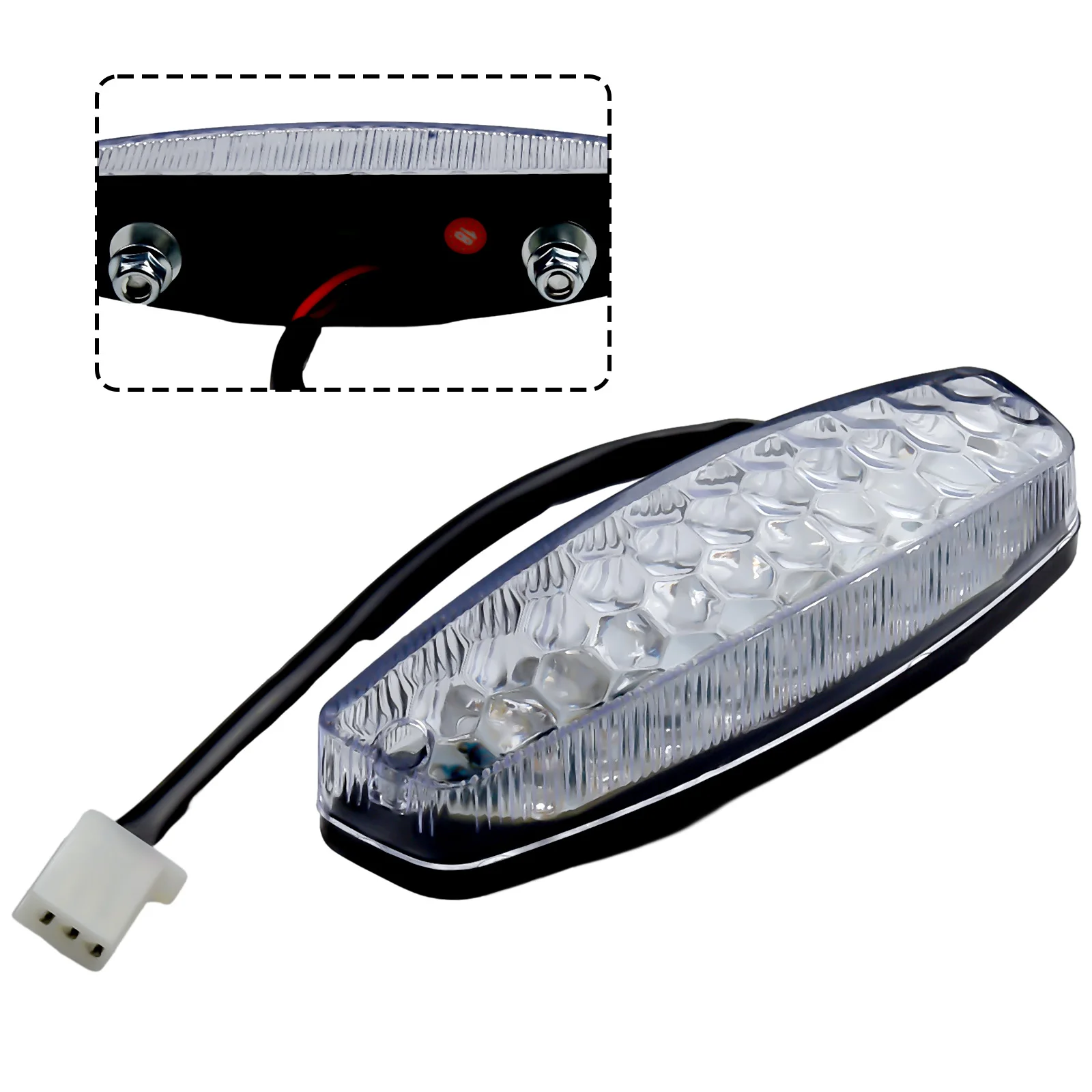 12V Red Flash LED Lights Motorcycle ATV Rear Tail Light Brake Running Vehicle Lightings & Lamps Accessories Universal
12V Red Flash LED Lights Motorcycle ATV Rear Tail Light Brake Running Vehicle Lightings & Lamps Accessories Universal
