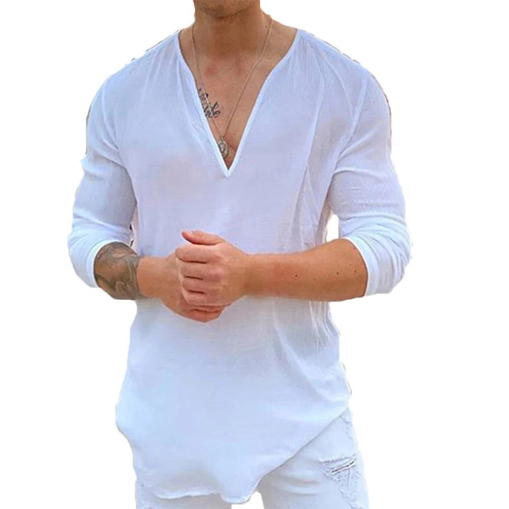 Clothes Men Blouse Business Cardigan Casual Cotton Linen Fashion Fitness Hemp Shirt Long Sleeve Loose Solid Color
Clothes Men Blouse Business Cardigan Casual Cotton Linen Fashion Fitness Hemp Shirt Long Sleeve Loose Solid Color