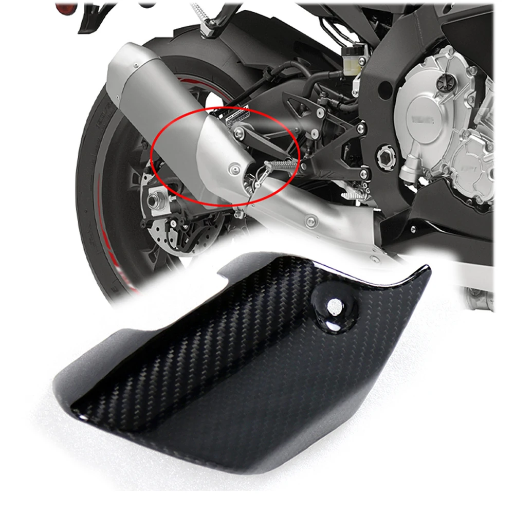 100% Dry Carbon Fiber Pre-preg 3k Motorcycles Exhaust Cover Heat Insulation Protector Heat Shield for YAMAHA R1 R1M 2015-2018
100% Dry Carbon Fiber Pre-preg 3k Motorcycles Exhaust Cover Heat Insulation Protector Heat Shield for YAMAHA R1 R1M 2015-2018