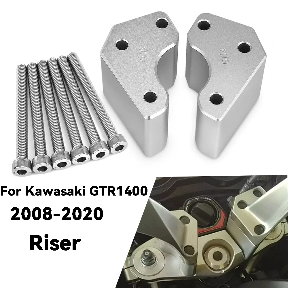 Подъемники на руль мотоцикла, адаптеры высоты для Kawasaki GTR1400 ZG1400 2008 2009 2020 мини 1400 2008-2020
Подъемники на руль мотоцикла, адаптеры высоты для Kawasaki GTR1400 ZG1400 2008 2009 2020 мини 1400 2008-2020
