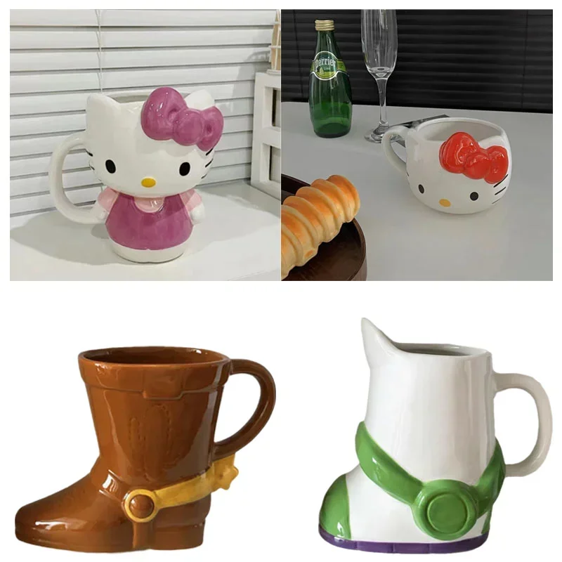 Аниме мультфильм Sanrios Hellokittys керамическая кружка Kawaii большой емкости чашка для воды Милая на завтрак кружка для молока, для офиса кофейная чашка
Аниме мультфильм Sanrios Hellokittys керамическая кружка Kawaii большой емкости чашка для воды Милая на завтрак кружка для молока, для офиса кофейная чашка