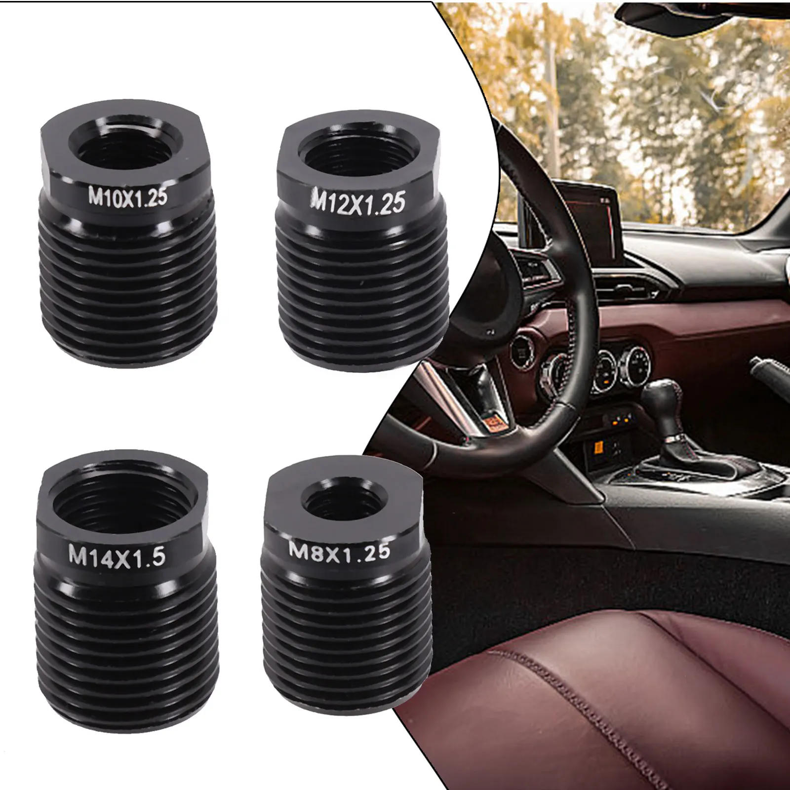 High Quality Adapter Aluminum Alloy Shift Knob Adapter With Inside Thread For Universal Knob Car Accessories Durable Practical
High Quality Adapter Aluminum Alloy Shift Knob Adapter With Inside Thread For Universal Knob Car Accessories Durable Practical