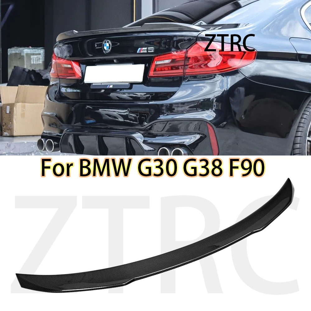 Car Spoiler For BMW 5 Series G30 G38/F90 M5 CS Style Real carbon fiber material Rear Spoiler Trunk wing 2016-2024
Car Spoiler For BMW 5 Series G30 G38/F90 M5 CS Style Real carbon fiber material Rear Spoiler Trunk wing 2016-2024
