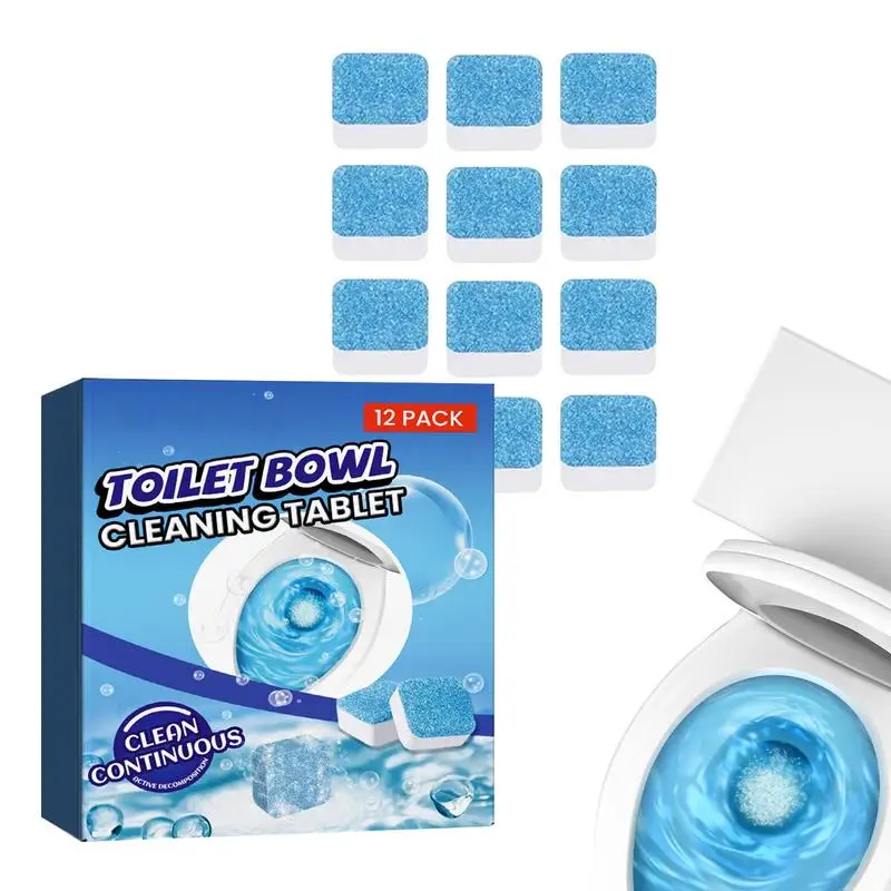 12pcs toilet bowl cleaning tablets Decontamination Descaling Urine Stains Cleaner Deodorizing & Odor Removing Fragrance Tablets
12pcs toilet bowl cleaning tablets Decontamination Descaling Urine Stains Cleaner Deodorizing & Odor Removing Fragrance Tablets