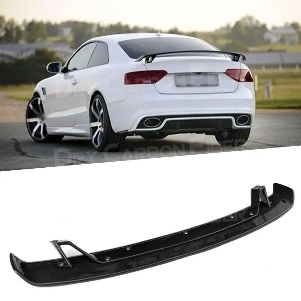 

Carbon Fiber Rear Spoiler for Audi TT A3 A4 A5 A6 A7 A8 Sedan Car Styling FRP Rear Trunk Wing Bumper