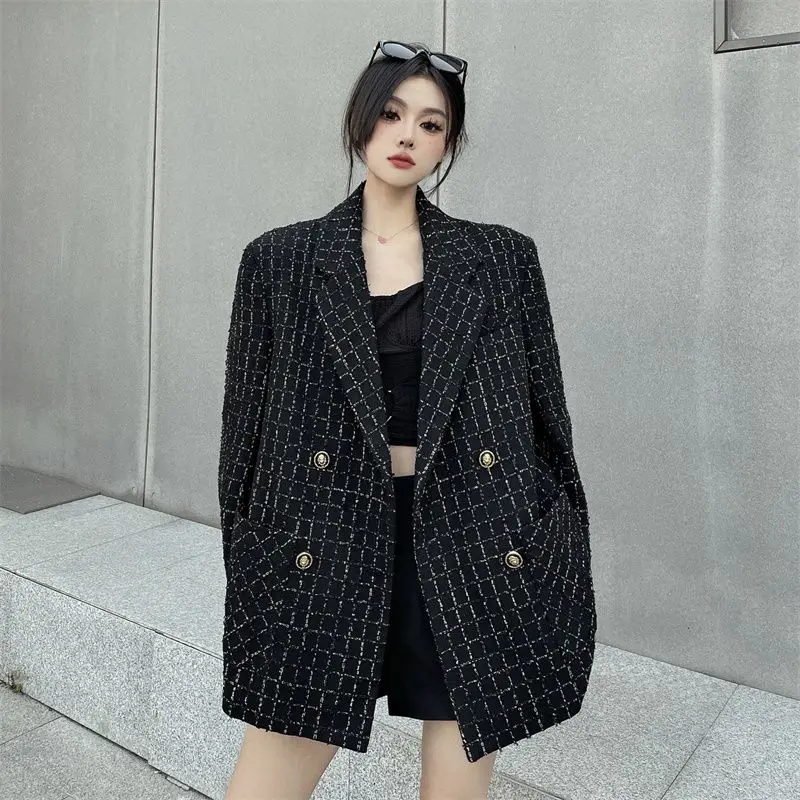 UNXX 2023 Autumn Winter New Trendy High-End Knitted Suit Jacket Thickened Cotton Lining Casual Blazer for Women Hot Sale Jacket
UNXX 2023 Autumn Winter New Trendy High-End Knitted Suit Jacket Thickened Cotton Lining Casual Blazer for Women Hot Sale Jacket