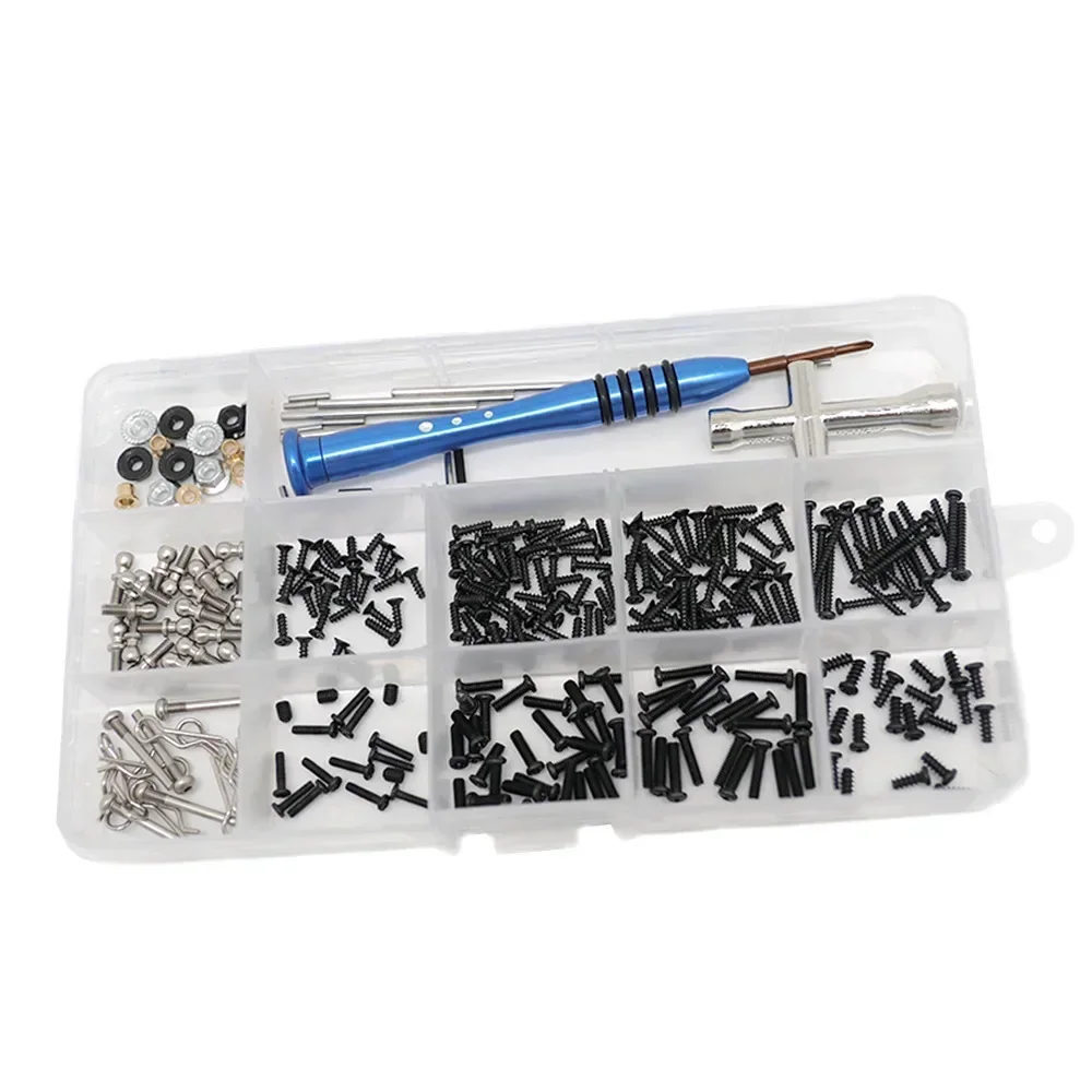 M2 M2.5 M3 Screw Set Fastener Kit For Wltoys A949 A959 A959B K929 184011 1/18 RC Car Spare Parts Upgrade Accessories
M2 M2.5 M3 Screw Set Fastener Kit For Wltoys A949 A959 A959B K929 184011 1/18 RC Car Spare Parts Upgrade Accessories