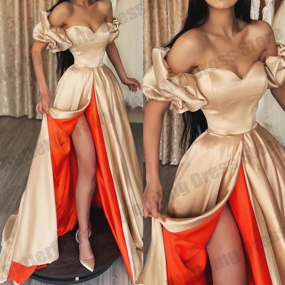 Fascinating Beautiful Luxury Sleeved 2023 New Women's Off Shoulder Evening Party Long Dresses Asymmetrical Split Exposed Leg
Fascinating Beautiful Luxury Sleeved 2023 New Women's Off Shoulder Evening Party Long Dresses Asymmetrical Split Exposed Leg
