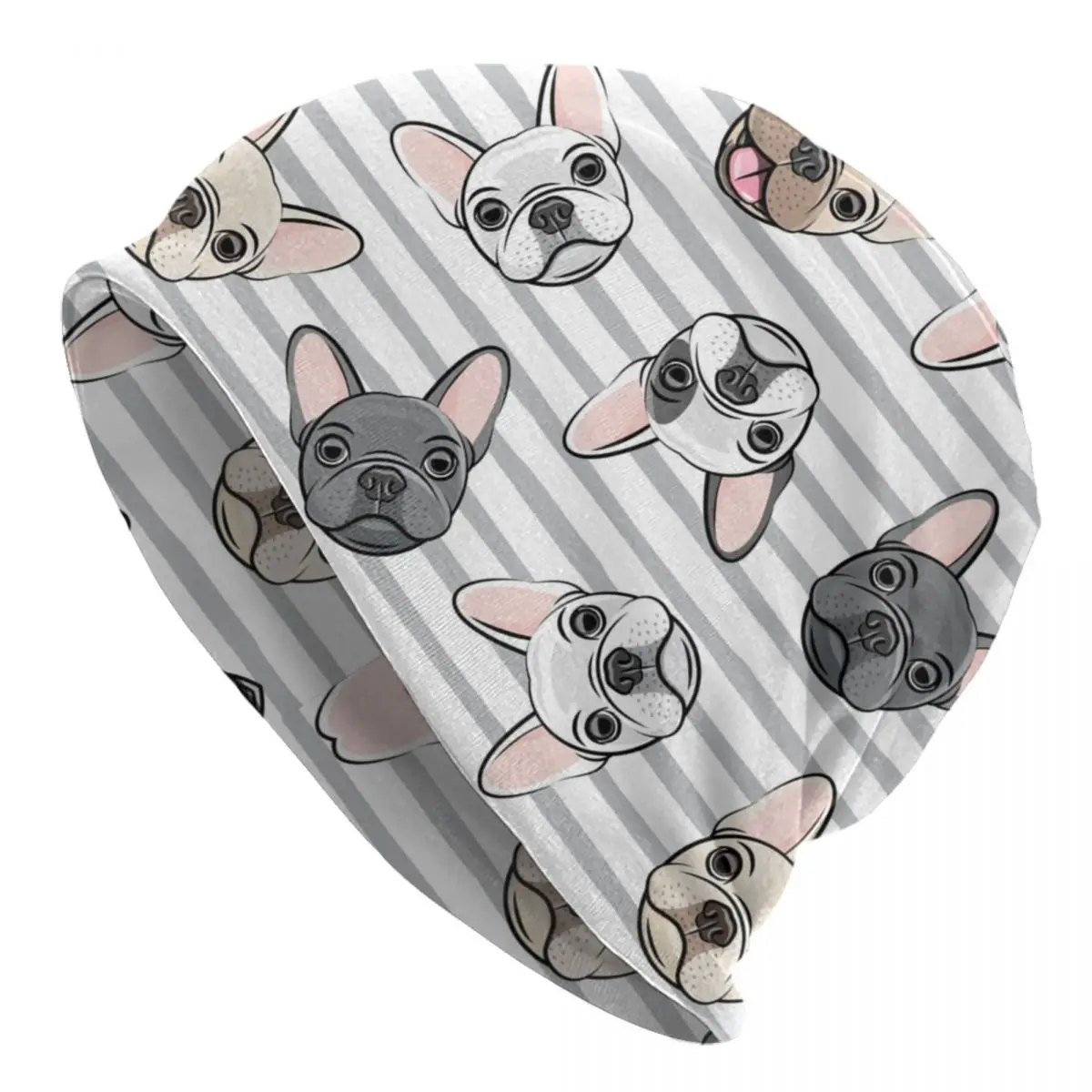 Grey Stripes Cute French Bulldogs Skullies Beanies Caps Men Women Knitting Hat Adult Unisex Frenchies Pet Dog Bonnet Hats
Grey Stripes Cute French Bulldogs Skullies Beanies Caps Men Women Knitting Hat Adult Unisex Frenchies Pet Dog Bonnet Hats