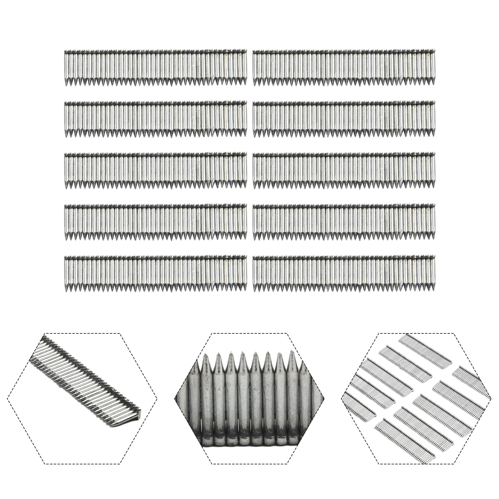 High Quality Brand New Cement Nails Steel 18*6*2mm For ST18 Manual Nailer Silver Straight Nailing Tool 400 Pcs/Box
High Quality Brand New Cement Nails Steel 18*6*2mm For ST18 Manual Nailer Silver Straight Nailing Tool 400 Pcs/Box