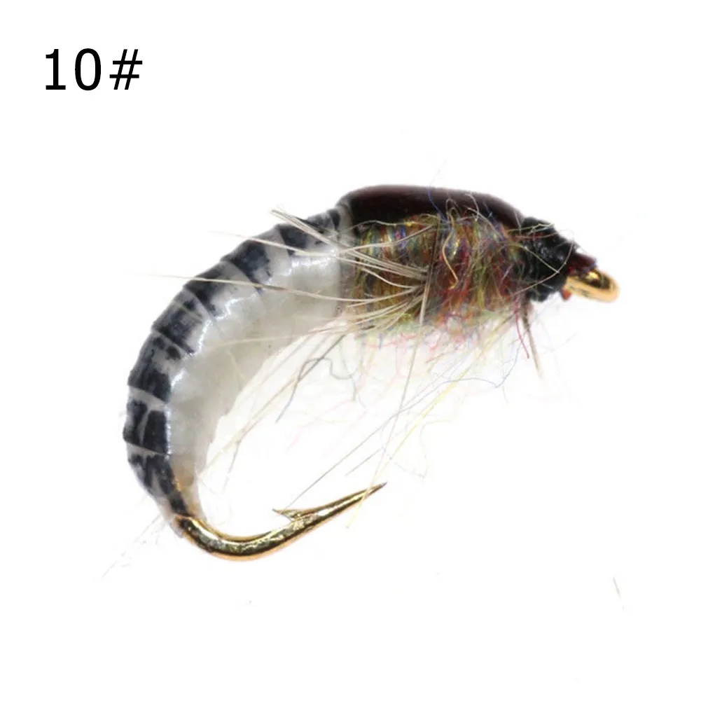 Insect Bait Lure Nymph Realistic Scud Worm 8#/10#/12#/14# Bait Insect Bait Lure Artificial Flying Worm Bait Outdoor Fishing Tool
Insect Bait Lure Nymph Realistic Scud Worm 8#/10#/12#/14# Bait Insect Bait Lure Artificial Flying Worm Bait Outdoor Fishing Tool