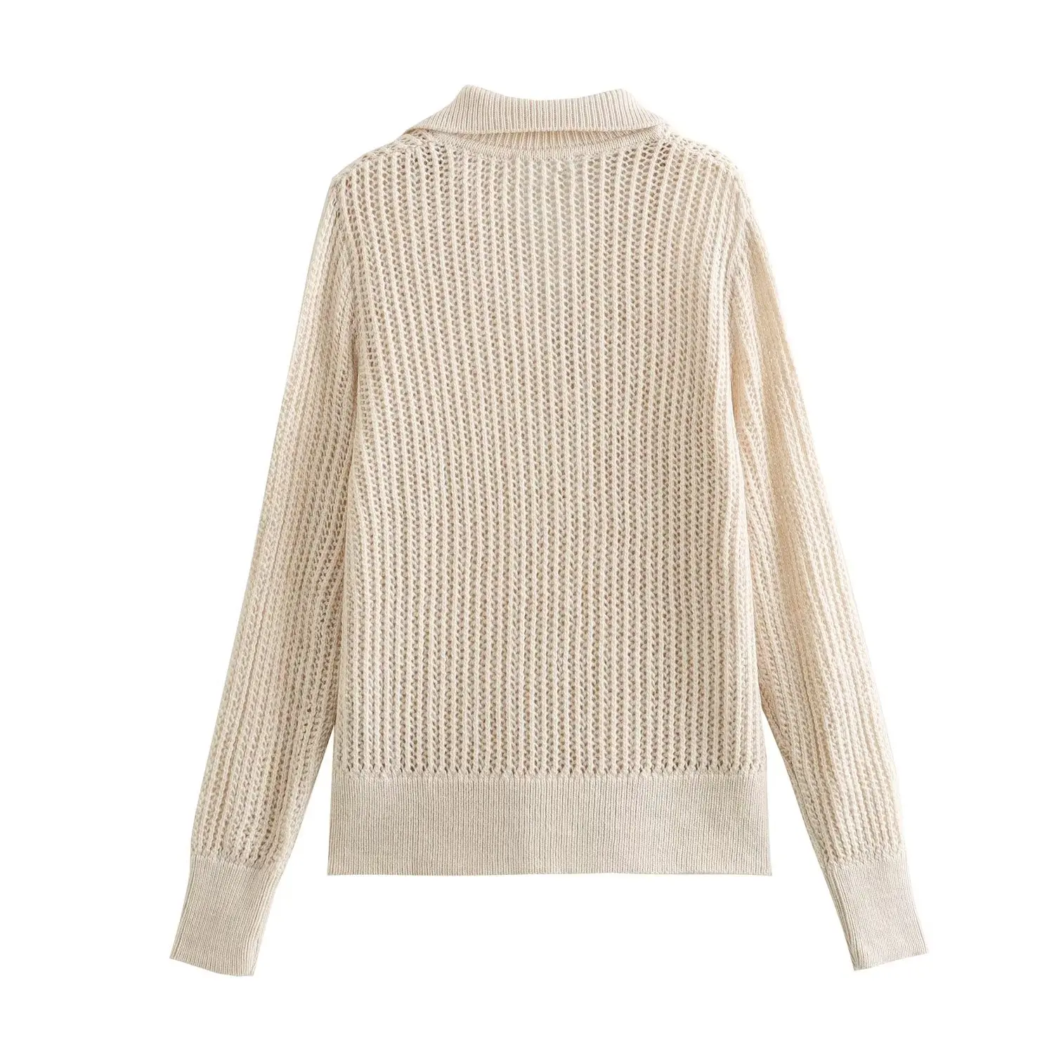 Withered 2024 Winter Knitwear British Fashion Retro Sweater Casual Pullover Polo Neck Sweater Women
Withered 2024 Winter Knitwear British Fashion Retro Sweater Casual Pullover Polo Neck Sweater Women