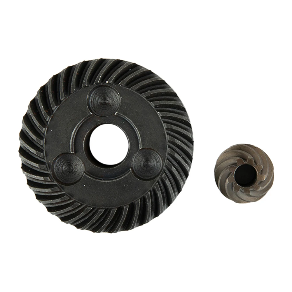 Durable Angle Grinder Gear Spiral Bevel Gear 11.6mm 2Pcs Set 45.7mm Helical Teeth Steel Straight Teeth For GWS6-100
Durable Angle Grinder Gear Spiral Bevel Gear 11.6mm 2Pcs Set 45.7mm Helical Teeth Steel Straight Teeth For GWS6-100