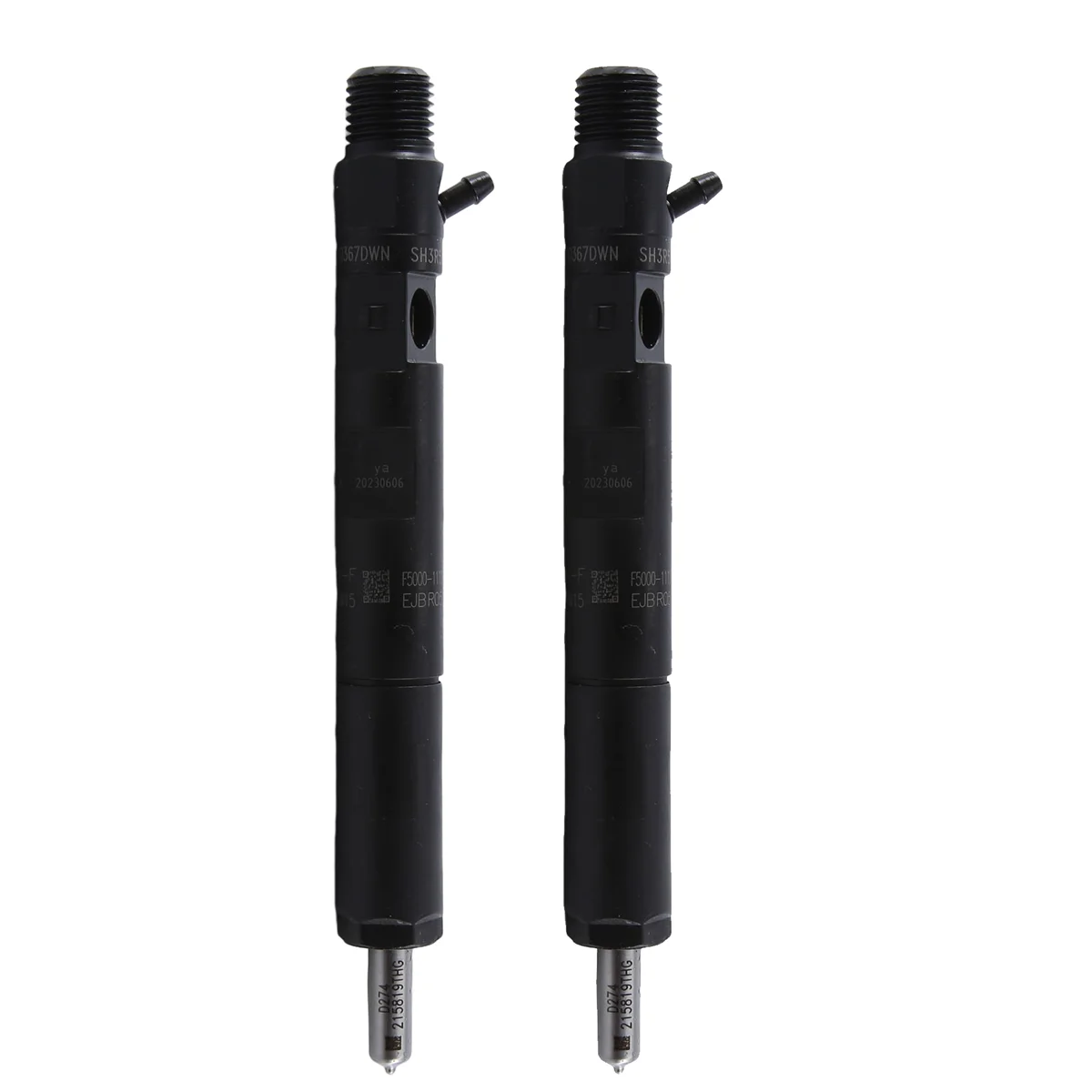 

2X EJBR05301D EJBR06101D New Diesel Fuel Injector Nozzle For Yuchai 2.5 Ltr 2.6L 4F Engine YC4F-2008