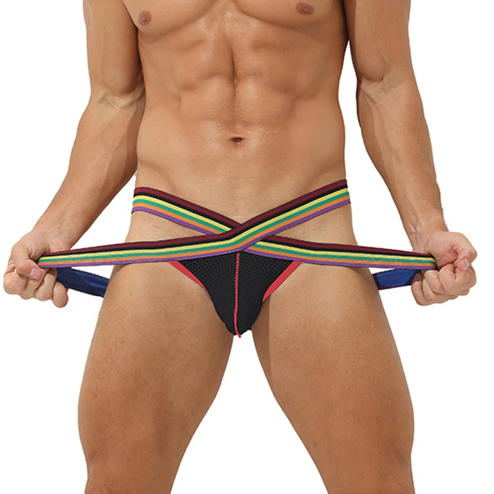 Low Waist Mens Mesh Jockstrap Briefs Bulge Thong G-string Gay Back Hole Hollow Out Underwear Panties Uniform Temptation Elastic
Low Waist Mens Mesh Jockstrap Briefs Bulge Thong G-string Gay Back Hole Hollow Out Underwear Panties Uniform Temptation Elastic