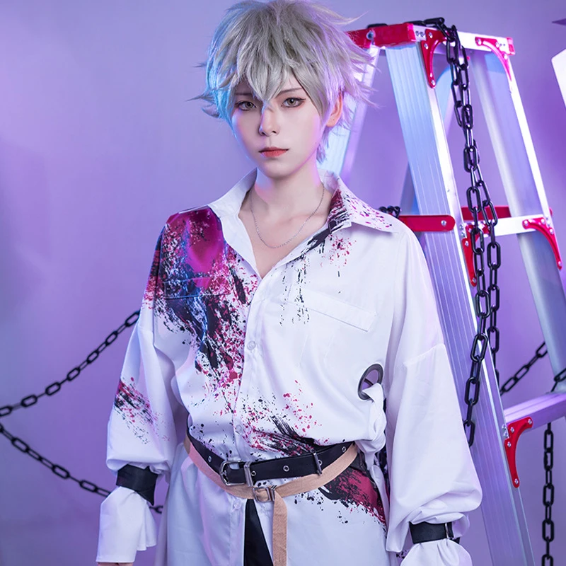Game Ensemble Stars Sakuma Rei Cosplay Otogari Adonis Cosplay Costumes Men Male T-Shirt Pants Outfit Cos Set Anime Role Party
Game Ensemble Stars Sakuma Rei Cosplay Otogari Adonis Cosplay Costumes Men Male T-Shirt Pants Outfit Cos Set Anime Role Party