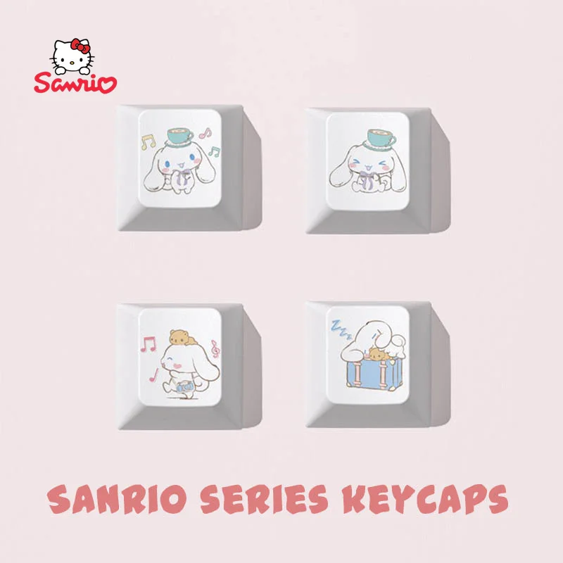 Kawaii Sanrio Cinnamoroll Kuromi Pochacco Cartoon Pbt Sublimation Customized Mechanical Keyboard Keycap Delicate Festival Gift
Kawaii Sanrio Cinnamoroll Kuromi Pochacco Cartoon Pbt Sublimation Customized Mechanical Keyboard Keycap Delicate Festival Gift