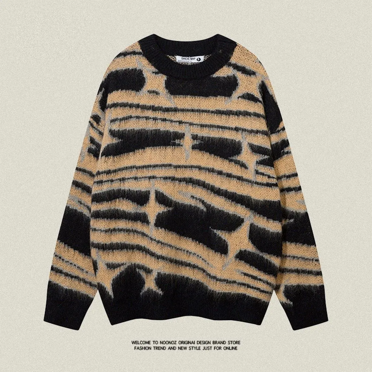 Fashion american simplicity knitted men sweater spring winter Korean style personality y2k street loose couple round neck hoodie
Fashion american simplicity knitted men sweater spring winter Korean style personality y2k street loose couple round neck hoodie