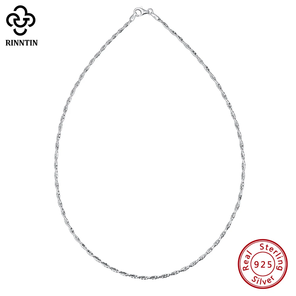 Rinntin 925 Sterling Silver Italian 1.0mm Braided Choker Necklace for Women Handmade 2/3 pcs Braided Chains Party Jewelry SC71
Rinntin 925 Sterling Silver Italian 1.0mm Braided Choker Necklace for Women Handmade 2/3 pcs Braided Chains Party Jewelry SC71