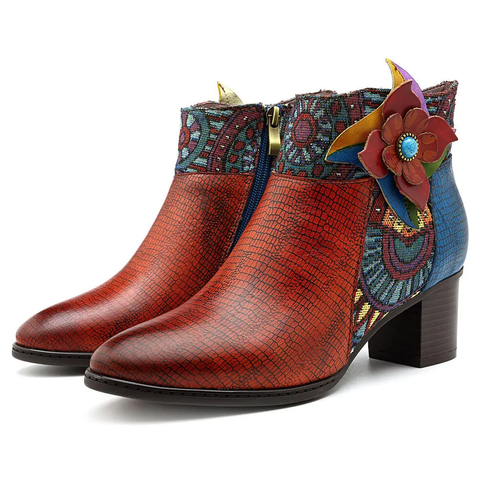 YourSeason Genuine Leather Female Ankle Boots Vintage Mixed Colors Handmade Concise Women Mid-heeled Modern Shoes Pointed Toe
YourSeason Genuine Leather Female Ankle Boots Vintage Mixed Colors Handmade Concise Women Mid-heeled Modern Shoes Pointed Toe