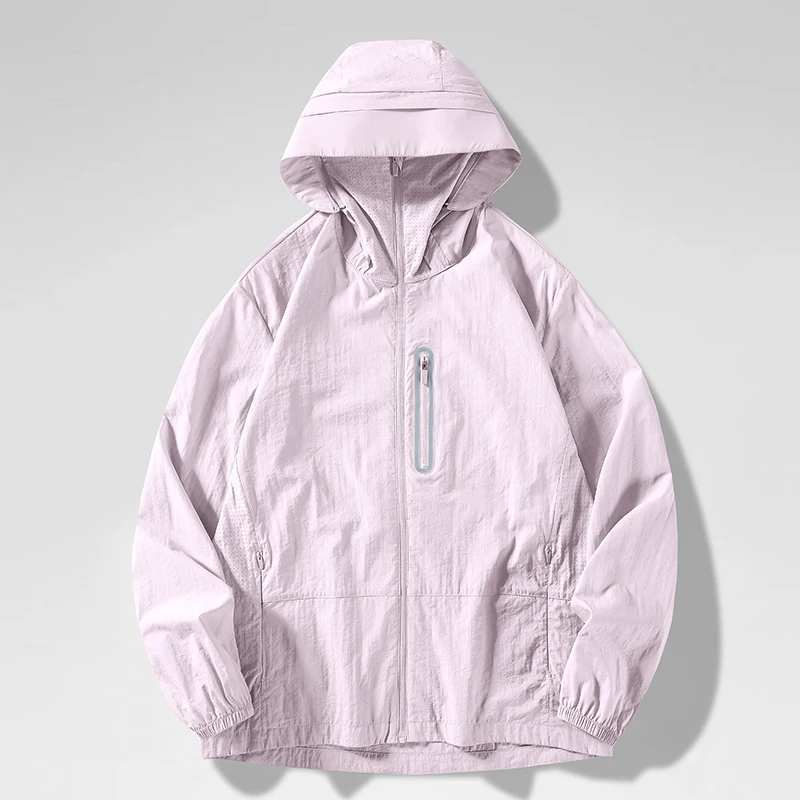 Summer Couple Sunscreen Jacket New Ice Feeling Thin Breathable Outdoor Sports Hooded windbreaker Men's Casual Sunscreen Clothing
Summer Couple Sunscreen Jacket New Ice Feeling Thin Breathable Outdoor Sports Hooded windbreaker Men's Casual Sunscreen Clothing