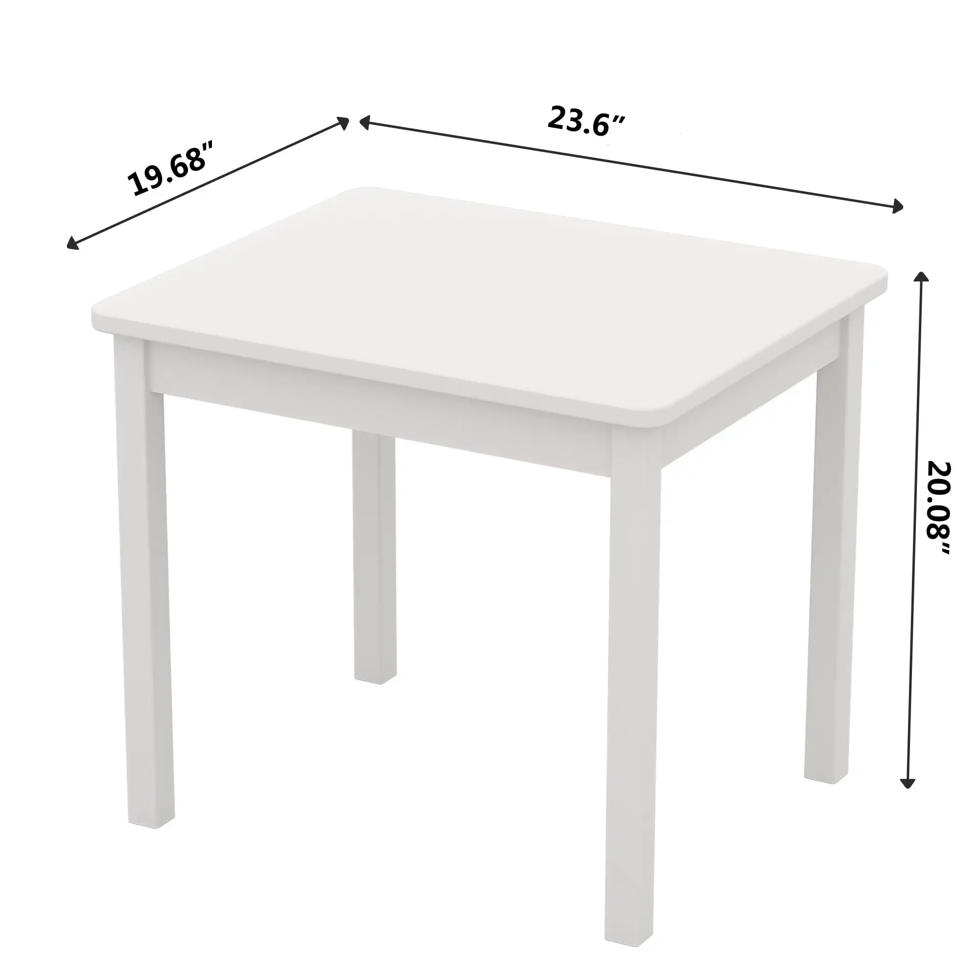 Yoneston Wood Kids Table for Playing and Writing - White school desk and chair table for kids study table for kids kids table
Yoneston Wood Kids Table for Playing and Writing - White school desk and chair table for kids study table for kids kids table
