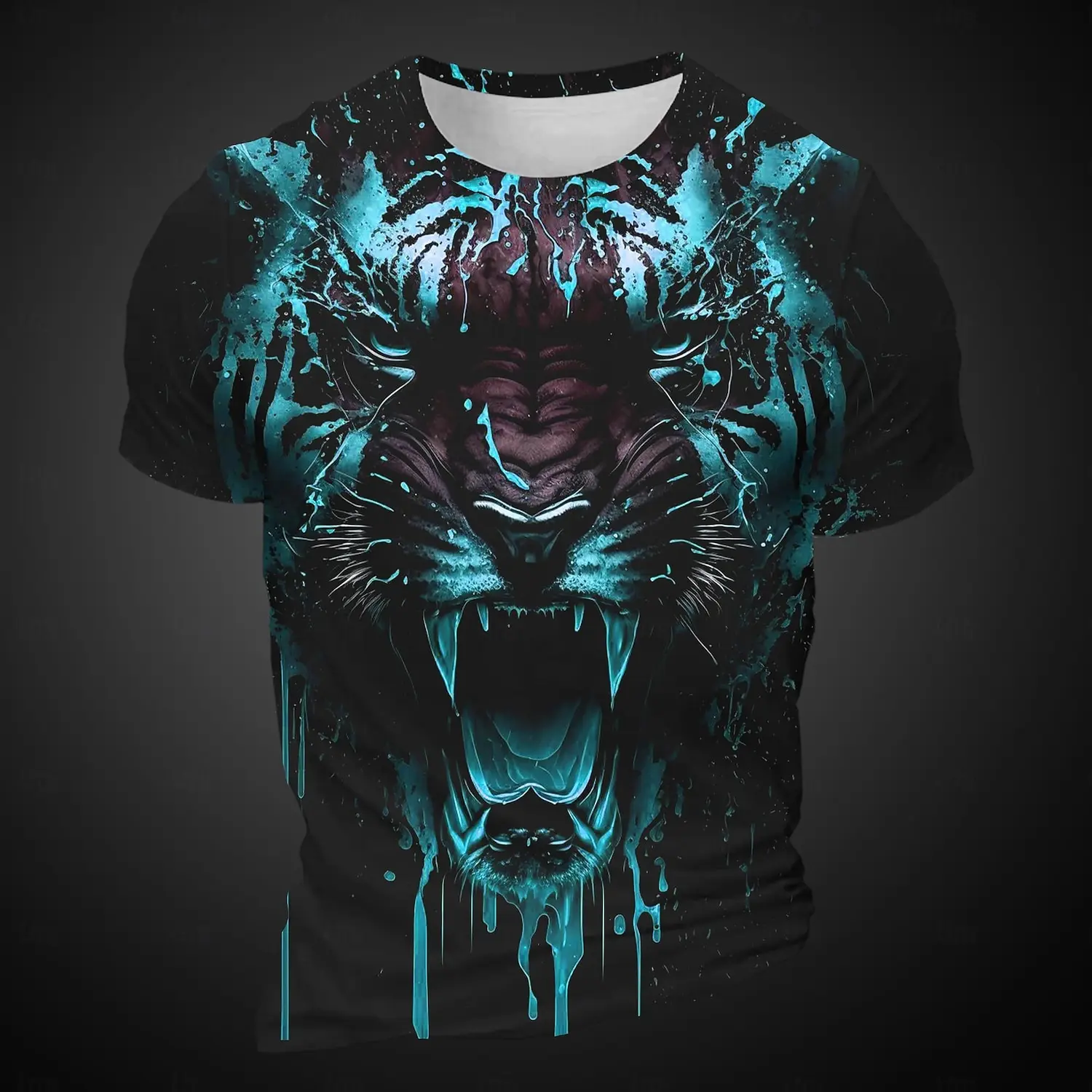 Fashion Male 3D Printing Leopard Pattern T-Shirts Breathable Comfortable Short Sleeve Trend Dazzling Cool Men's Clothing Top
Fashion Male 3D Printing Leopard Pattern T-Shirts Breathable Comfortable Short Sleeve Trend Dazzling Cool Men's Clothing Top