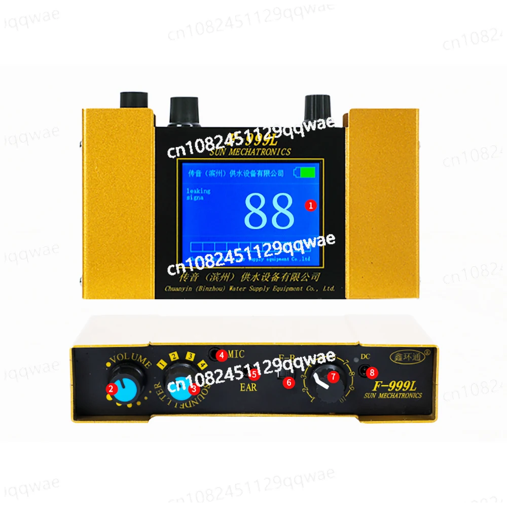 F999E/F999L Water Leakage Detector House Water Pipe Leaking Floor Heating Leak Detector Indoor Water Leak Detection Instrument
F999E/F999L Water Leakage Detector House Water Pipe Leaking Floor Heating Leak Detector Indoor Water Leak Detection Instrument