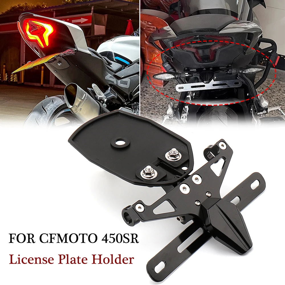 450 SR Rear Tail Tidy Fender Eliminator Kit Fit For CFMOTO 450SR 2022 2023 New Motorcycle License Plate Holder Bracket
450 SR Rear Tail Tidy Fender Eliminator Kit Fit For CFMOTO 450SR 2022 2023 New Motorcycle License Plate Holder Bracket