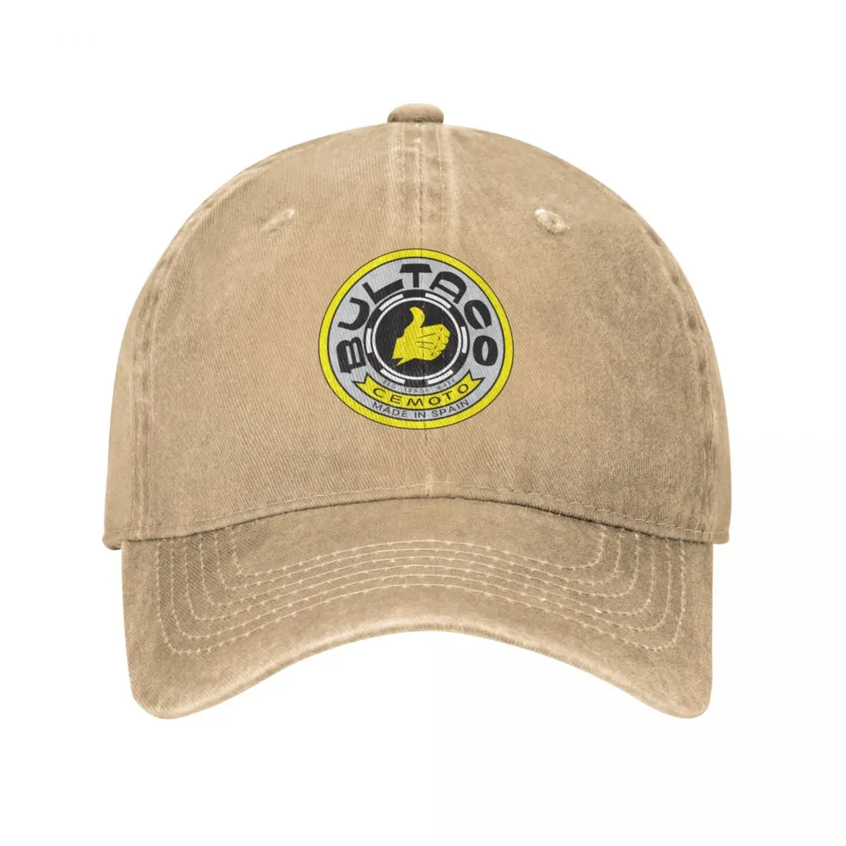 BULTACO LOGO YELLOW Cap Cowboy Hat hip hop hat man luxury Luxury hat baseball cap man Men's baseball cap Women's
BULTACO LOGO YELLOW Cap Cowboy Hat hip hop hat man luxury Luxury hat baseball cap man Men's baseball cap Women's