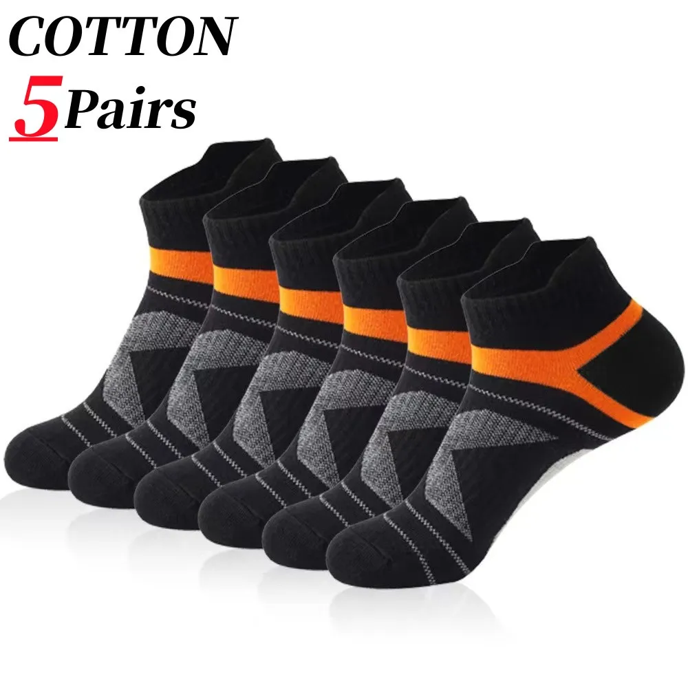 5Pairs/Men's Sports Socks High Quality Cotton Casual Outdoor Running Basketball Socks Breathable Comfortable Low Tube Socks38-45
5Pairs/Men's Sports Socks High Quality Cotton Casual Outdoor Running Basketball Socks Breathable Comfortable Low Tube Socks38-45