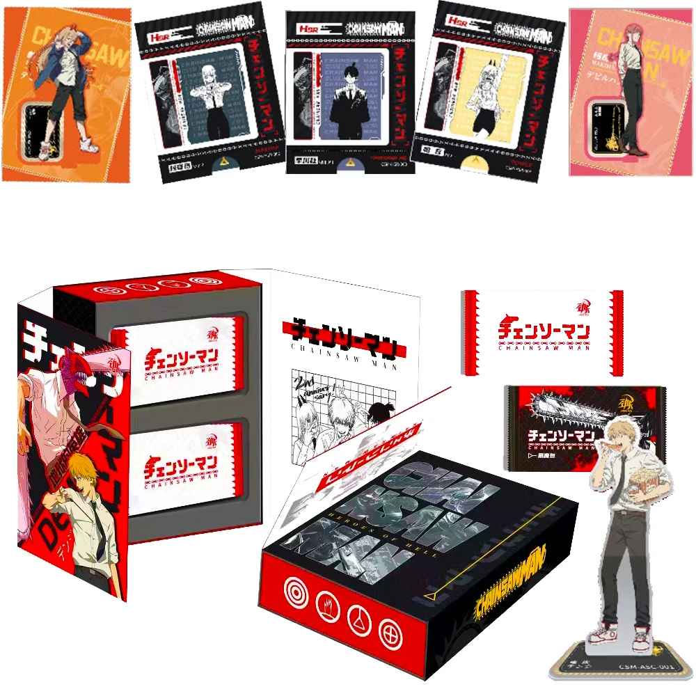 New Chainsaw Man Card Booster Box Collection Girl Party Anime Swimsuit Bikini Games Feast And Hobbies Gift Doujin Toys
New Chainsaw Man Card Booster Box Collection Girl Party Anime Swimsuit Bikini Games Feast And Hobbies Gift Doujin Toys