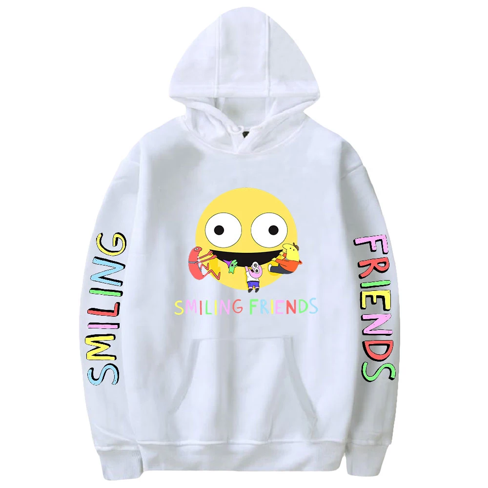 Hot Printing Anime Smiling Friends Hoodie Cosplay Sweatshirts Kawai Hoody Harajuku Clothes Men Women Hoodies Fashion Sweatshirt
Hot Printing Anime Smiling Friends Hoodie Cosplay Sweatshirts Kawai Hoody Harajuku Clothes Men Women Hoodies Fashion Sweatshirt